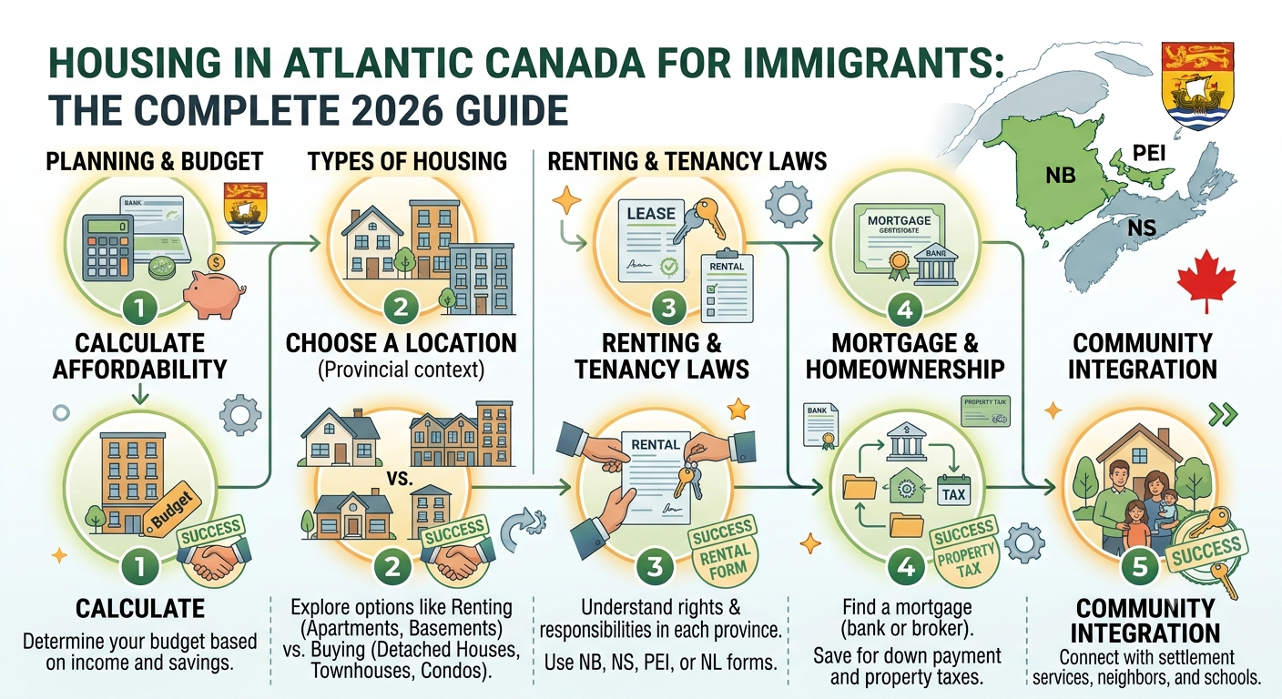Housing in Atlantic Canada for Immigrants — The Complete 2026 Guide