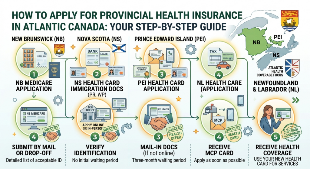 How to apply for provincial health coverage