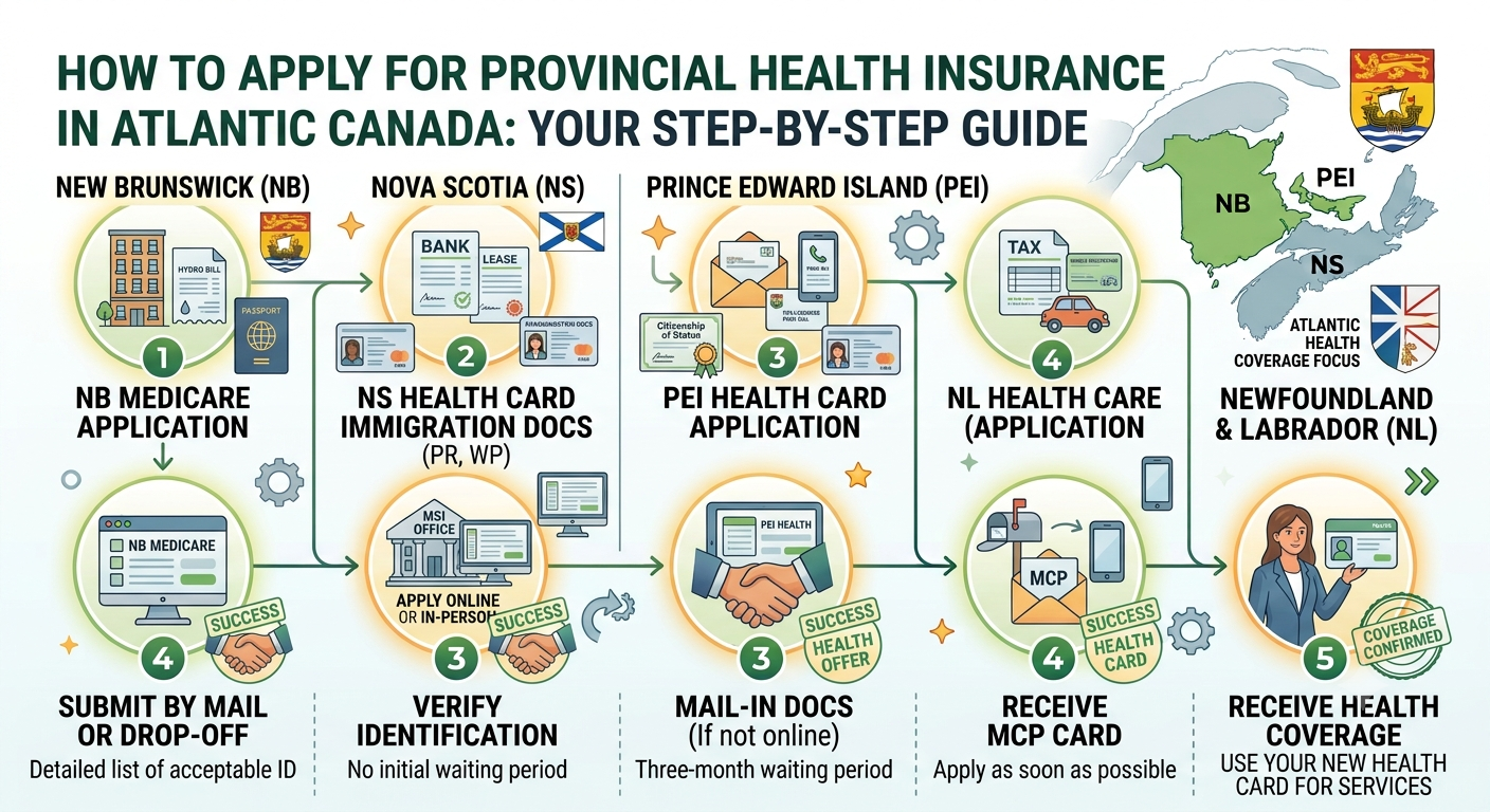How to apply for provincial health coverage